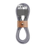 Native Union Belt Cable USB-A to Lightning 1,2m Zebra