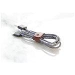 Native Union Belt Cable USB-A to Lightning 1,2m Zebra