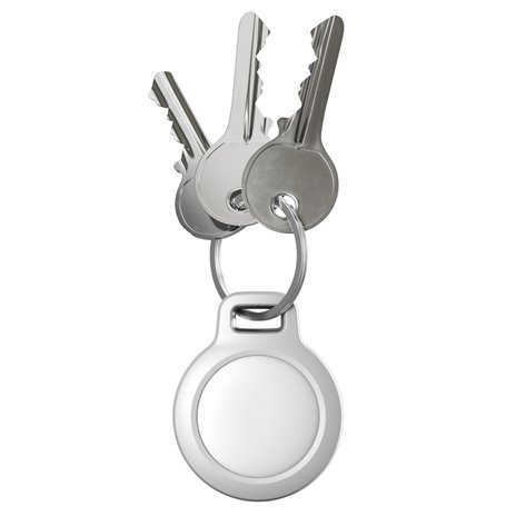 Nomad Rugged Keychain für AirTag White