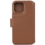 Decoded Leather Detachable Wallet for iPhone 15 Pro Tan