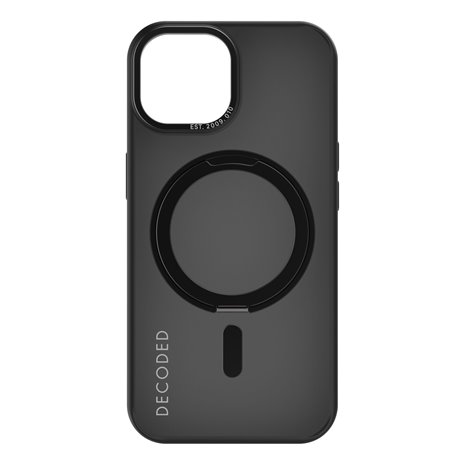 Decoded Recycled Plastic Loop Stand Backcover iPhone 15 Blac