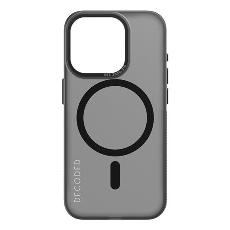 Decoded Recycled Plastic custodia post.iPhone 15 Pro nero