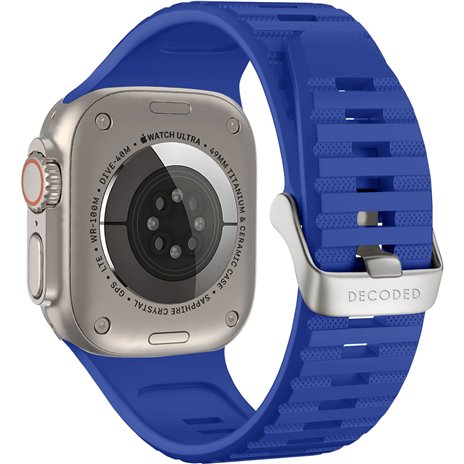 Decoded Silicone Ultra Traction Strap 42/44/45/49mm Galc  Bl