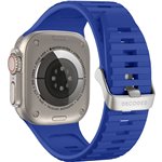 Decoded Silicone Ultra Traction Strap 42/44/45/49mm Galc  Bl