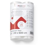 MagicVac 2 rotoli p. sottovuoto con etichetta prest. 20 cm x