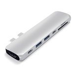Satechi Type-C Pro Hub con 4K HDMI argento