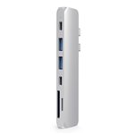 Satechi Type-C Pro Hub con 4K HDMI argento
