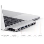 Satechi Type-C Pro Hub con 4K HDMI argento
