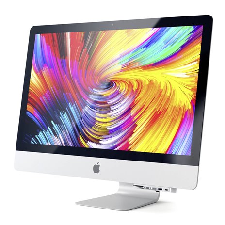 Satechi aluminio Type-C Clamp Hub Pro argento