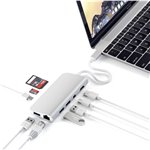 Satechi TYPE-C Multimedia adatt. argento