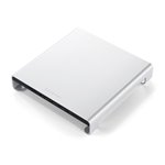 Satechi aluminio Monitor Stand Hub for iMac argento