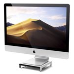 Satechi aluminio Monitor Stand Hub for iMac argento