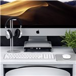 Satechi aluminio Monitor Stand Hub for iMac argento