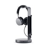 Satechi Aluminum Headphone Stand Hub space grey