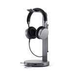 Satechi Aluminum Headphone Stand Hub space grey