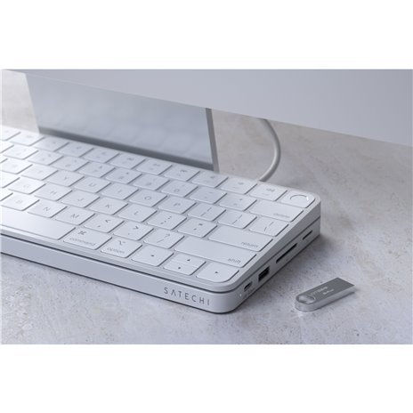 Satechi USB-C Slim Dock per 24 iMac argento