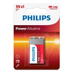 Philips Power Alkaline 9V batteria