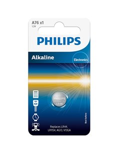 Philips Alkaline 1.5V batteria bottone (LR44 / LR1154)