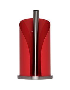WESCO portarotolo da cucina rosso